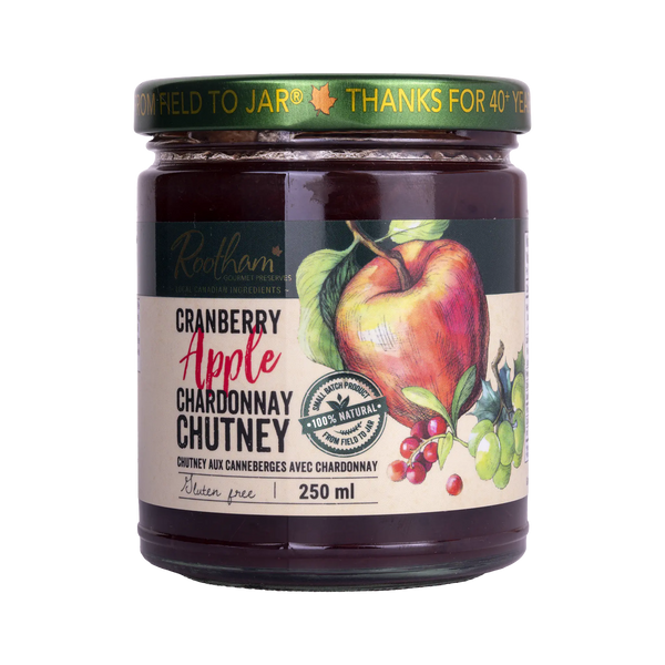 Cranberry Apple Chardonnay Chutney