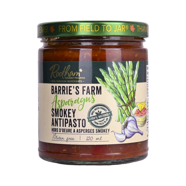 Barrie’s Farm Asparagus Smokey Antipasto