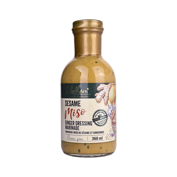 Sesame Miso Ginger Dressing Marinade