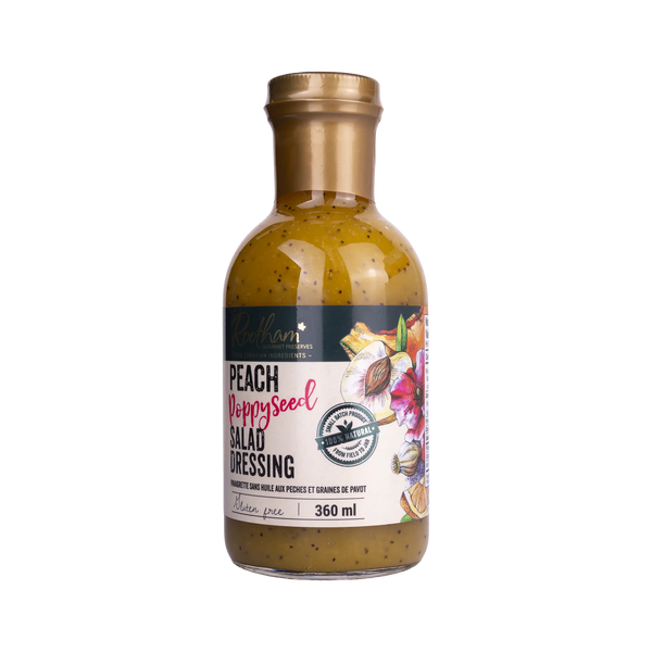 Peach Poppy Seed Salad Dressing