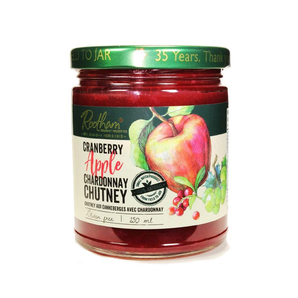 Rootham Cranberry Apple Chardonnay Chutney