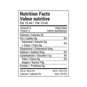 Rootham Honey Bourbon Vanilla Peach Jam Nutritional Info