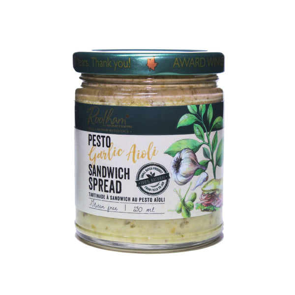 Rootham Pesto Garlic Aioli Sandwich Spread